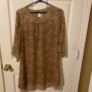 Floral Patterned Dress